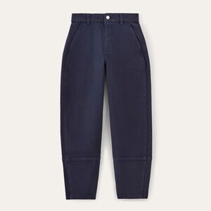 Everlane Utility Barrel Pants in Navy